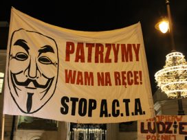 Anti-ACTA protest