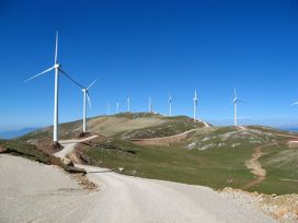 wind turbines